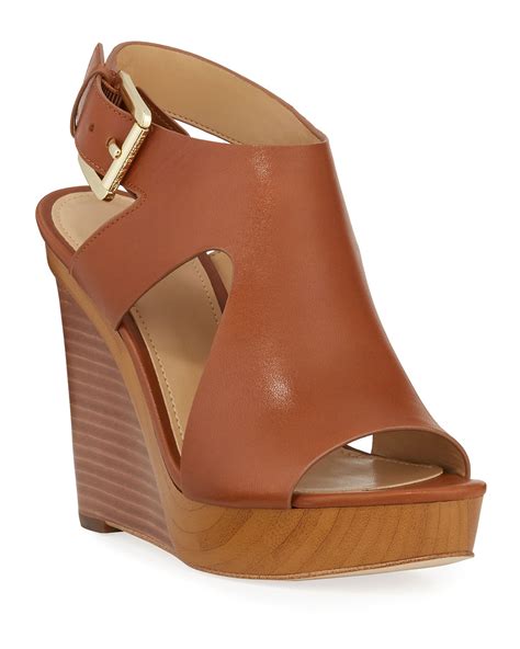 michael kors josephine wedge sandals|michael kors platform wedge sandals.